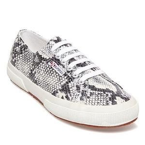 Snake print Superga